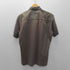 Calvin Charles 玉虫色 絣 襟芯 半袖 シャツ メンズ import:S