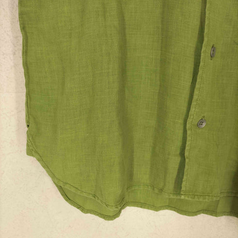 キャサリンハムネットロンドン KATHARINE HAMNETT LONDON リネンポケットシャツ メンズ JPN:L