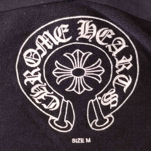 クロムハーツ CHROME HEARTS SWTSHRT HD ZIP CHプラス ダガージップ パーカー メンズ M