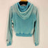 エックスガール X-girl FACE LABEL WASHED COMPACT ZIP UP SWEAT HOODIE レディース JPN:M