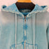 エックスガール X-girl FACE LABEL WASHED COMPACT ZIP UP SWEAT HOODIE レディース JPN:M