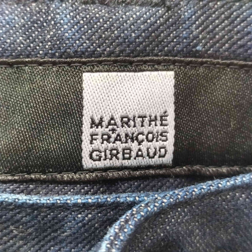 マリテフランソワジルボー MARITHE FRANCOIS GIRBAUD シャトルパンツ ジップ ベルクロ ギミック デニム メンズ JPN:S