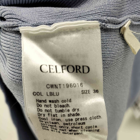 セルフォード CELFORD ボートネックプルオーバー レディース JPN:36