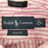 ラルフローレン RALPH LAUREN 120's 2-ply Custom Fit スモールポニー刺繍ボタンダウン ストライプシャツ メンズ L