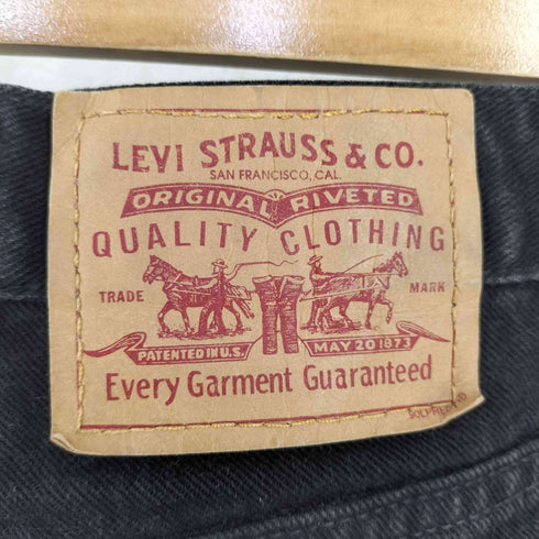 リーバイス Levis 90s カナダ製 ボタン裏212刻印 550 ブラックデニムパンツ メンズ W36 L30