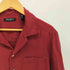 ブランディニ BRANDINI 90-00S シェルボタン シルク 100 オープンカラー S/S シャツ メンズ import:M