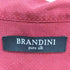 ブランディニ BRANDINI 90-00S シェルボタン シルク 100 オープンカラー S/S シャツ メンズ import:M