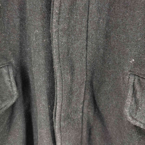 コムデギャルソンオム COMME des GARCONS HOMME AD2015 AW 比翼 ウールステンカラーコート メンズ M