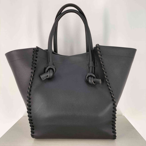 レースアップ レザー トートバッグ メンズ