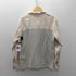 Eternal 70S メッシュ パネル スイッチング 開襟 オープンカラー L/S コットン シャツ 襟芯 vintage ヴィンテージ メンズ