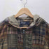ポロバイラルフローレン Polo by RALPH LAUREN 90s パッチワーク マドラスチェック ダブルジップ メンズ import:S
