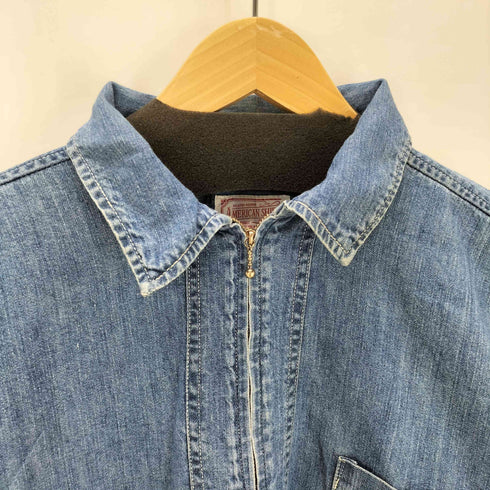 American Shirt デニムプルオーバーシャツ メンズ FREE