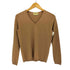ユナイテッドアローズ UNITED ARROWS シルクリブ Uネック ニット レディース JPN:38