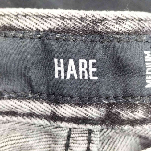 ハレ HARE フリンジワイドデニムパンツ メンズ JPN:M