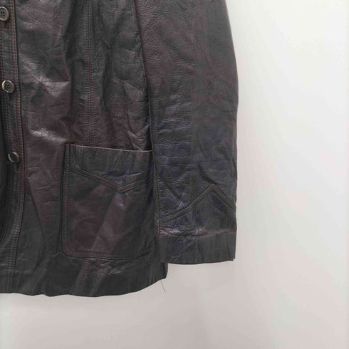 70s レザー ジャケット vintage ヴィンテージ メンズ 56