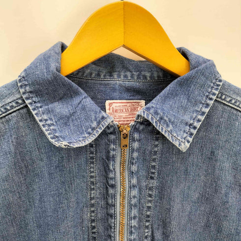 American Shirt S/Sデニムプルオーバーシャツ メンズ FREE