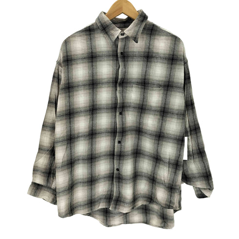 フリークスストア FREAKS STORE オンブレチェック L/S シャツ メンズ L