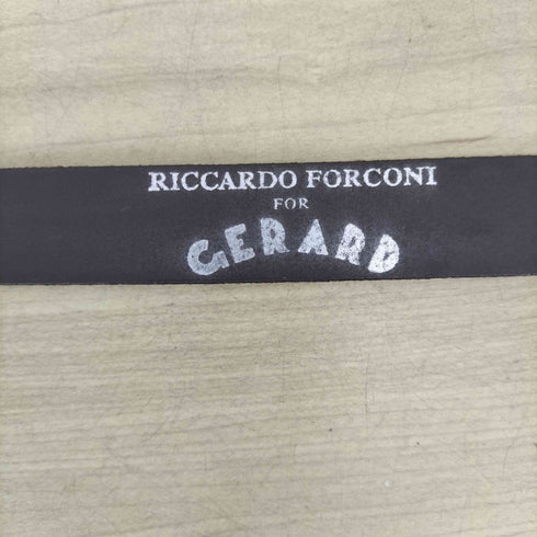 RICCARD FORCONI イタリア製 スエードレザー ベルト メンズ 100