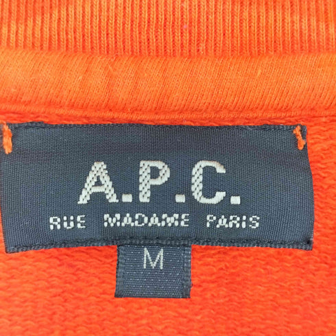 アーペーセー A.P.C. 半袖スウェット メンズ M