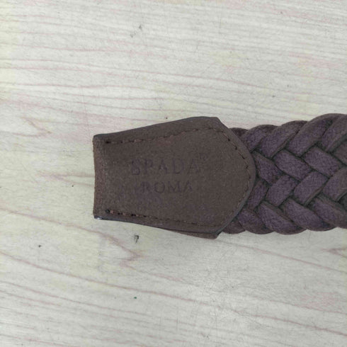 SPADA ROMA スエード メッシュベルト メンズ
