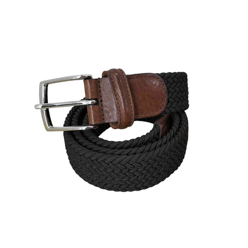 Andersons イタリア製 メッシュレザーベルト メンズ L