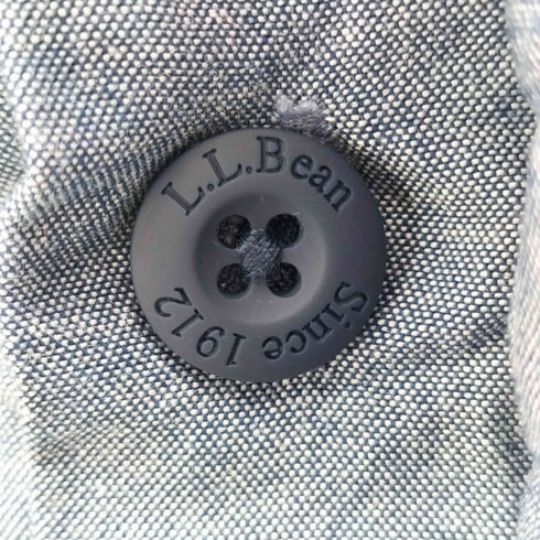 エルエルビーン L.L.Bean TRADITIONAL FIT カタディン ロゴ ハイネック 長袖 ポロシャツ メンズ import:L