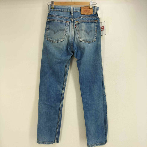 リーバイス Levis 96年製 USA製 裏ボタン501 スモールe 505ダメージデニムパンツ レディース W28 L36