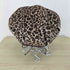 フェイクレザー レオパード ヒョウ リバーシブル ベレー帽 レディース FREE