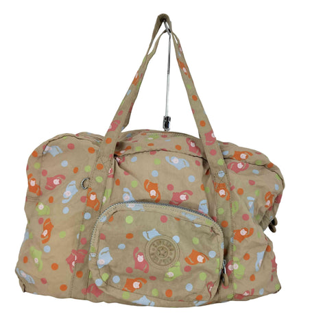 キプリング KIPLING 総柄 折りたたみ ハンドバッグ レディース