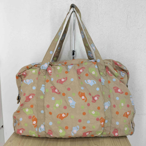 キプリング KIPLING 総柄 折りたたみ ハンドバッグ レディース