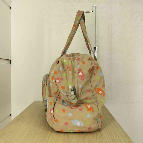 キプリング KIPLING 総柄 折りたたみ ハンドバッグ レディース