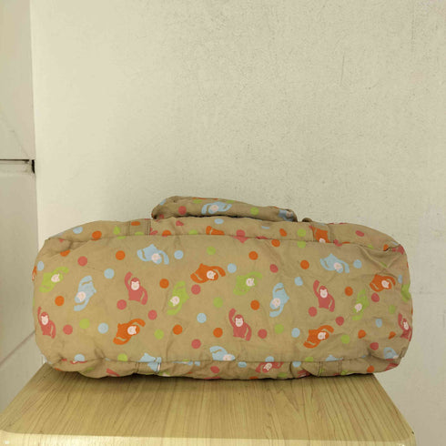 キプリング KIPLING 総柄 折りたたみ ハンドバッグ レディース