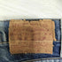 リーバイス Levis 87年製 USA製 裏ボタン513 スモールe 505ダメージデニムパンツ レディース W27 L34