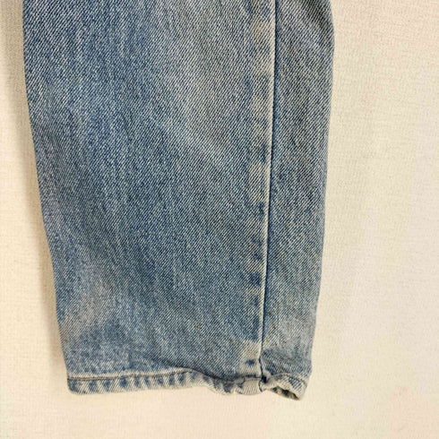 リーバイス Levis 93年製 USA製 裏ボタン525 スモールe 505ダメージストレートデニムパンツ レディース W28 L36
