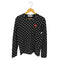 プレイコムデギャルソン PLAY COMME des GARCONS ハートワッペン ドット 長袖カットソー レディース JPN:L
