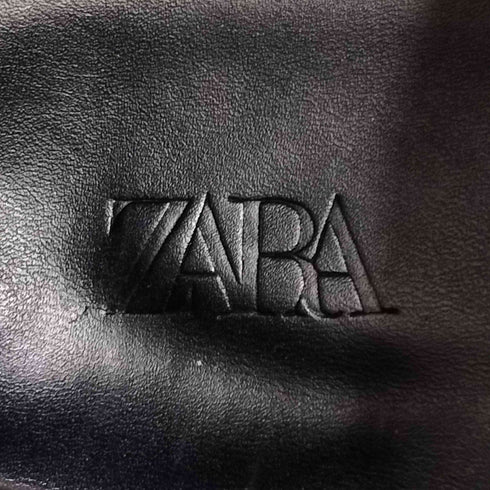 ザラ ZARA チャンキートラックソール チェルシーブーツ メンズ EUR:43