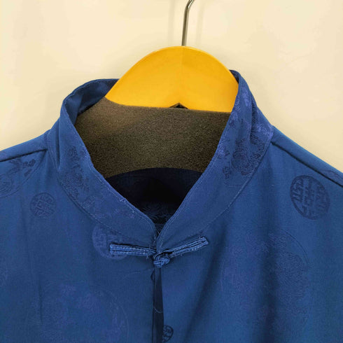 DaLeN 総柄S/Sチャイナシャツ american casual メンズ XL