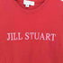 ジルバイジルスチュアート JILL by JILLSTUART ラインストーン ロゴプリントミニTシャツ Y2K レディース M
