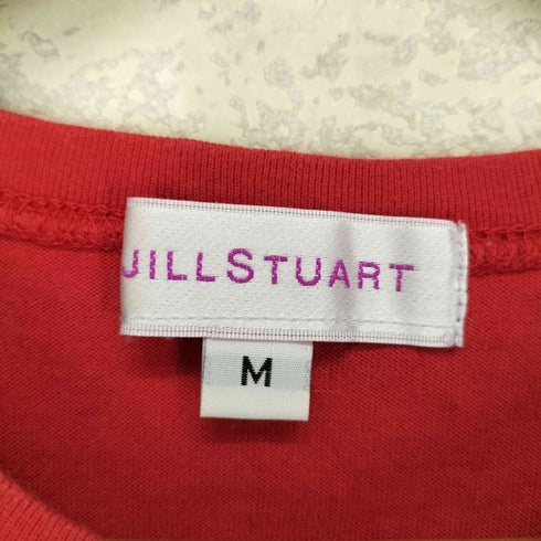 ジルバイジルスチュアート JILL by JILLSTUART ラインストーン ロゴプリントミニTシャツ Y2K レディース M