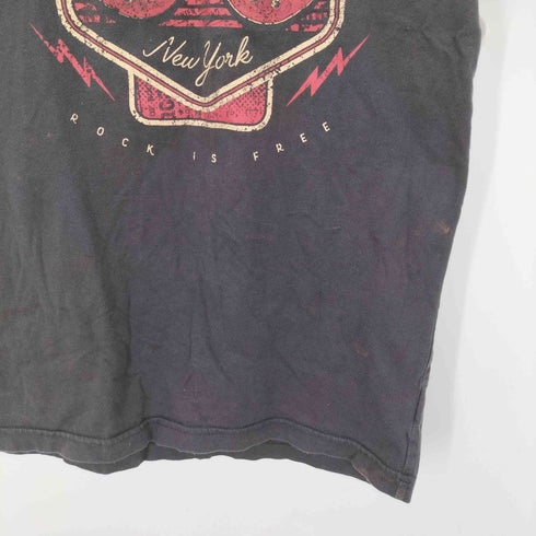 ハードロックカフェ Hard Rock Cafe クルーネックTシャツ レディース import:S