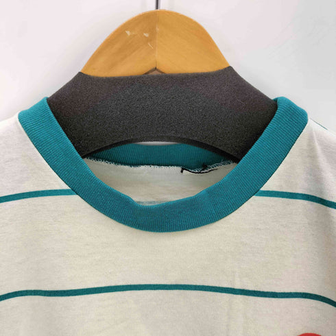 キャラクタープリントS/Sボーダーカットソー american casual メンズ