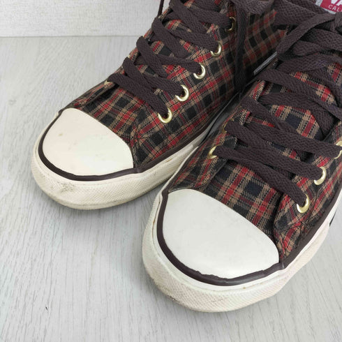 バンズ VANS 00s チェック柄 ハイカットスニーカー メンズ JPN:27