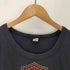 ハーレーダビッドソン HARLEY-DAVIDSON ラメプリントTシャツ レディース import:XL