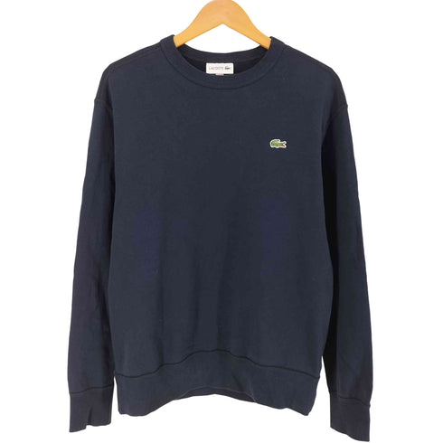 ラコステ LACOSTE プレミアムコットン クルーネックスウェット メンズ JPN:L