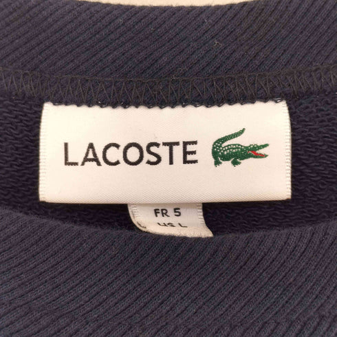 ラコステ LACOSTE プレミアムコットン クルーネックスウェット メンズ JPN:L