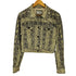 cuir leather MADE IN CANADA パイソン柄トラッカージャケット Y2K レディース 6
