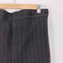 30-40S Japan Vintage a.de clerck toulouse ボタンフライ サスペンダーボタン 針付 シンチバック ストライプ センタープレス テーパード スラックス パンツ トラウザー メンズ