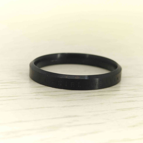 ダニエルウェリントン Daniel Wellington Classic Ring Black メンズ