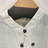LARA ETHNICS 2連ボタンバンドカラーS/Sシャツ american casual メンズ 3XL