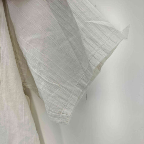 LARA ETHNICS 2連ボタンバンドカラーS/Sシャツ american casual メンズ 3XL